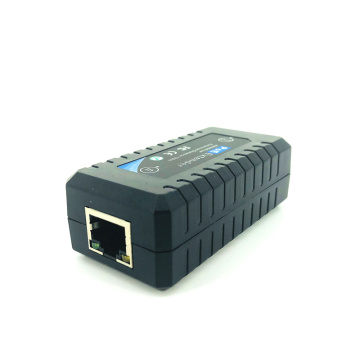 Interrupteur d&#39;extension Ethernet mini POE 1-Port 10 / 100Mbps
